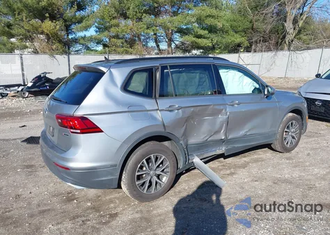 2021 Volkswagen Tiguan 2.0T S z USA, uszkodzony, nr VIN 3VV0B7AX9MM003904